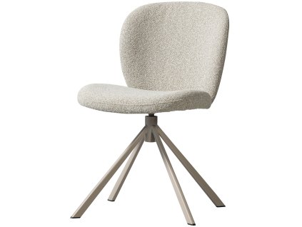 Otočná jídelní židle FEMKE světlá