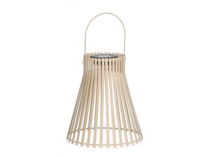 Zahradní solární lampa ESTEL okrová