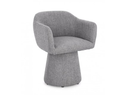 Otočná jídelní židle LOTTIE tmavě šedá