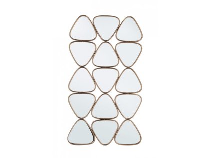 Zrcadlo HANIMA zlaté 63,5x112 cm