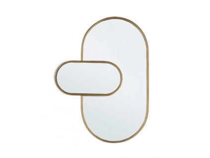 Zrcadlo NAMITA zlaté 41x56 cm