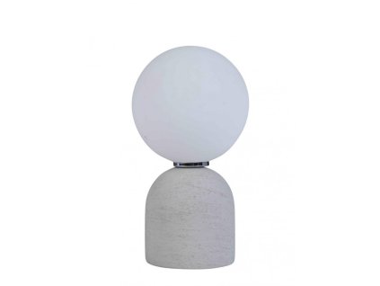 Keramická stolní lampa JAEL kulatá