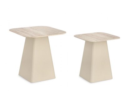 Set konferenčních stolků HARDY 52cm 47cm