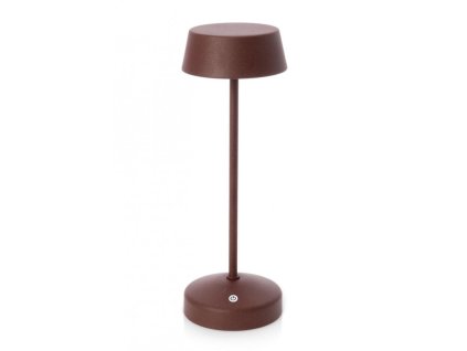 Zahradní stolní LED lampa ESPRIT 33 cm hnědá