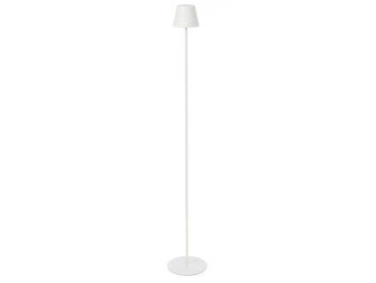 Zahradní stojací LED lampa ETNA bílá