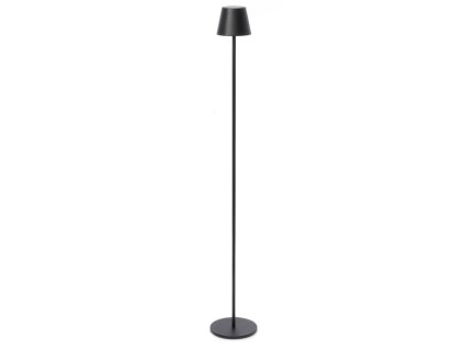 Zahradní stojací LED lampa ETNA černá