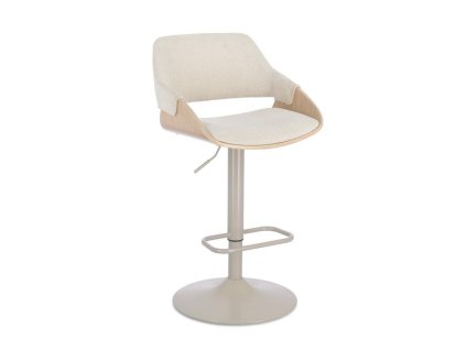 Designová barová židle ROXANNE světlá