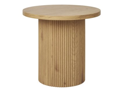 Odkládací stolek BOAVISTA světlý O48cm