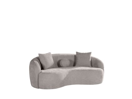 Dvoumístná pohovka NOVO šedá 203cm