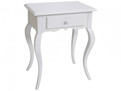 Konzolový stolík Bari W 51 cm - Biela