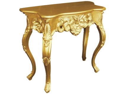 Konzolový stolík Verona G 83 cm - Zlatá