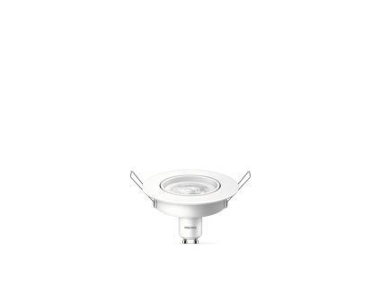 35310 philips 8718699777951 led zapustne bodove svitidlo 1x3w gu10 250lm 4000k bila