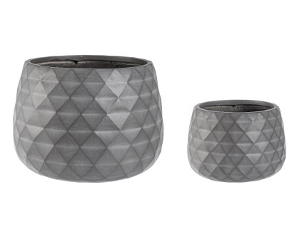 Truhlíky PYRAMID antracit