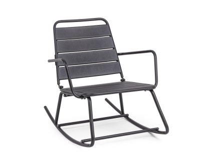 Houpací křeslo LILLIAN černá