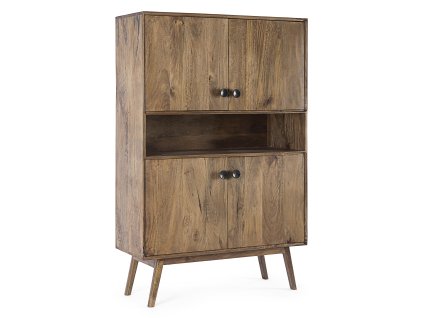 Dřevěný kabinet SYLVESTER hnědý