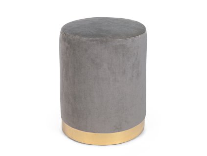 Pouf LUCILLA šedý