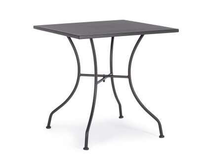 Zahradní kovový stůl KELSIE 70 cm antracit