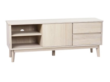 Dřevěný TV stolek YUMI světlý