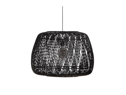 Závěsné světlo MOZA černé 70x70cm