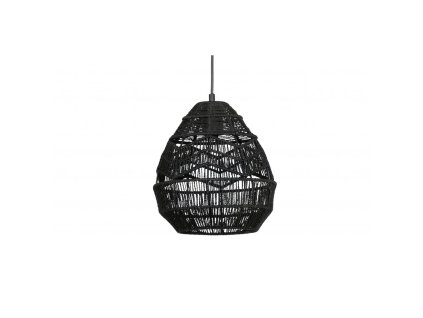 Závěsné světlo ADELAIDE černé 25cm