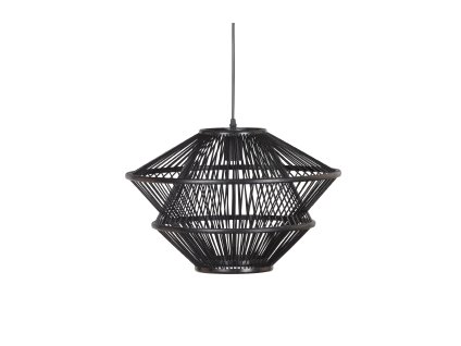 Závěsné světlo BAMBOO černé