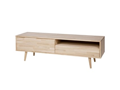 Dřevěný TV stolek TYGO světlý 150 cm