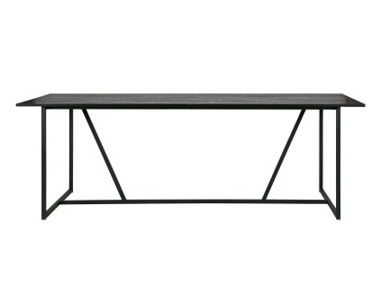 Jídelní stůl SILAS černý 220x90 cm