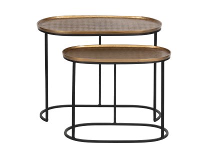 8390 3 set odkladacich stolku embrace