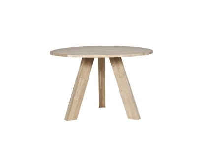 8729 2 kulaty jidelni stul rhonda 129cm dub