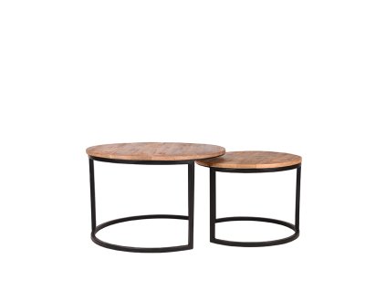 Konferenční stolky DOUBLE světlé