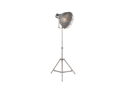 Podlahová lampa MAX stříbrná