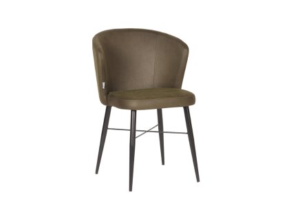 Eetkamerstoel Wave Army Microvezel 58x60x85 cm Perspectief