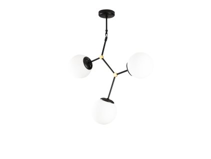 Závěsné světlo DAMAR L černé