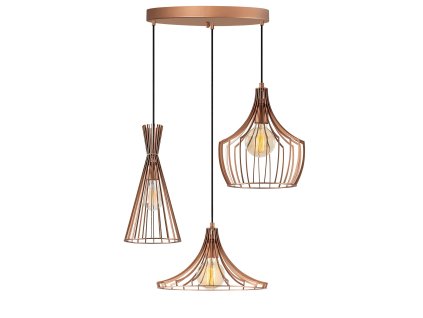 Závěsné osvětlení MEZOPOTAMYA měděné