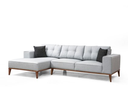 Pohovka MONTANA šedá levý roh