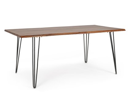 21854 5 jidelni stul barrow tmavy 180x90 cm