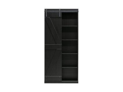 Dřevěný kabinet HARRIS černý
