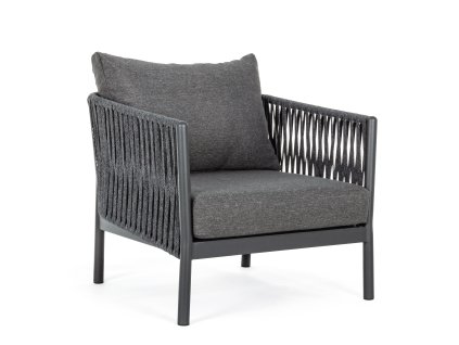 Křeslo FLORENCIA šedá