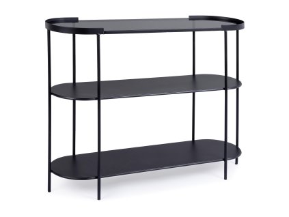 22160 3 konzolovy stolek korvet tmavy 30x100 cm