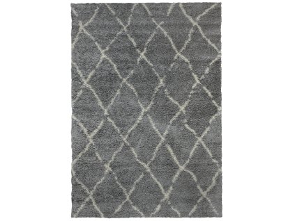 Šedý koberec PILE 80x150 cm