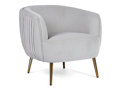 Křeslo LINSAY šedá