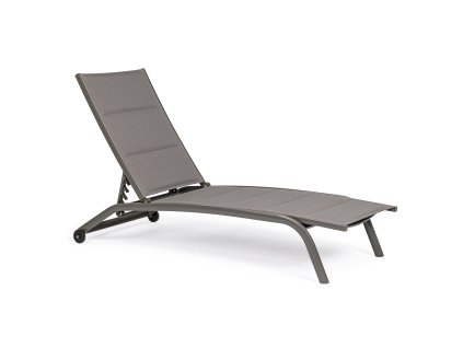 Lehátko CLEOPAS nízké tmavě šedé