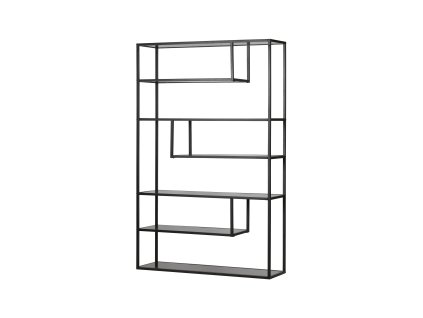 Kovová knihovna TEUN XL černá