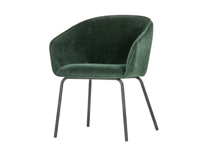 Set 2 jídelních židlí SIEN zelená