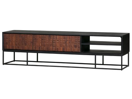 Dřevěný TV stolek NUTS tmavý