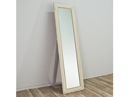 Zrkadlo Delane C 45x165 cm - Krémová - Obdĺžnikové