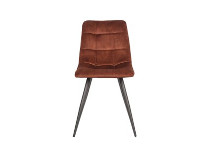 29864 sametova jidelni zidle jelt oranzova