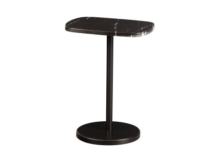 Odkládací stolek FOLA černý mramor