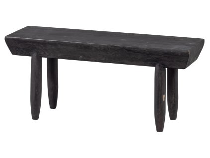 30968 2 drevena lavice stall cerna