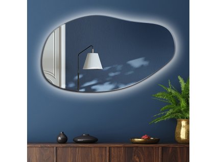 Zrkadlo do kúpelne s LED - Larisa LED - Číra - Atypické